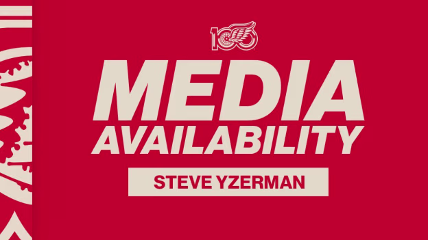 Steve Yzerman Addresses the Detroit Red Wings
