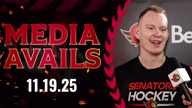 Brady Tkachuk Media Availability