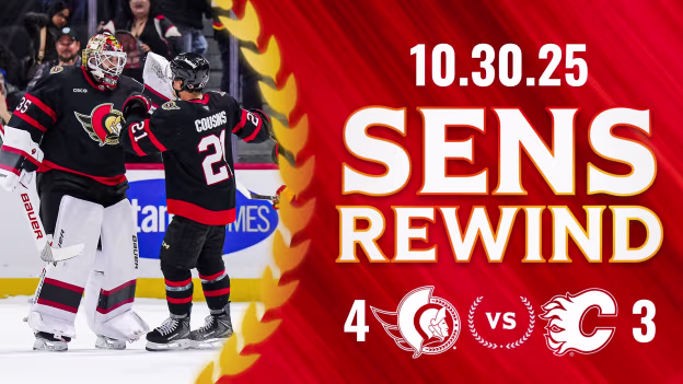 Sens Rewind: Sens Extinguish Flames