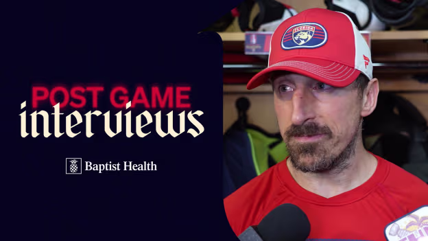FLA vs. CAR: Marchand (Postgame)