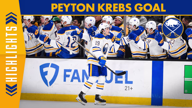 GOAL HIGHLIGHT - Krebs at BOS