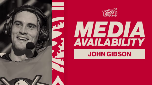 John Gibson on Joining the Detroit Red Wings