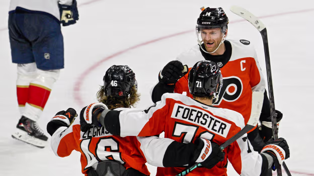 Couturier grabs the lead