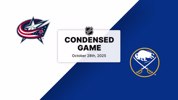 CBJ at BUF | Condensed Game