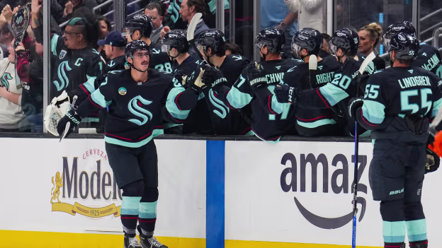 Marchment's first goal with Kraken
