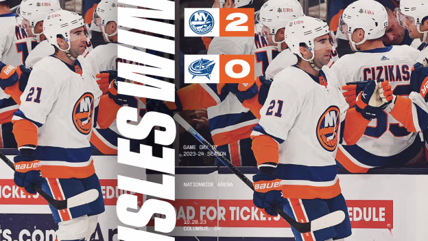 Recap: Islanders at Blue Jackets 10.28.23
