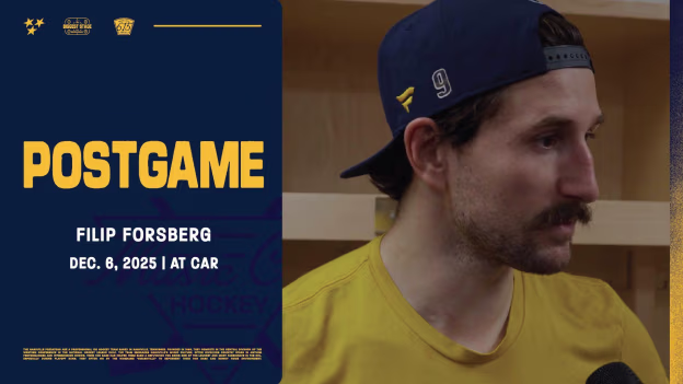 Postgame: Filip Forsberg