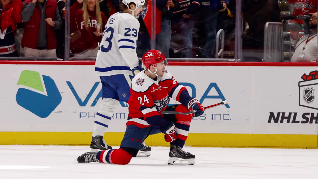 McMichael cleans up out front