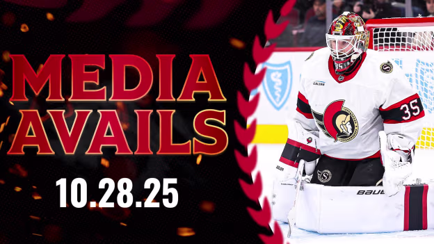 Linus Ullmark Postgame Media vs CHI