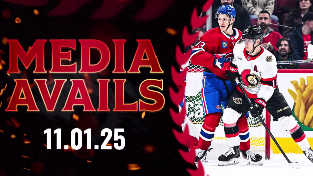 Tim Stützle Postgame Media vs MTL