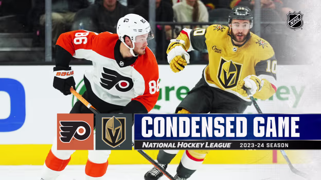 Condensed Game: PHI @ VGK 10.24.23
