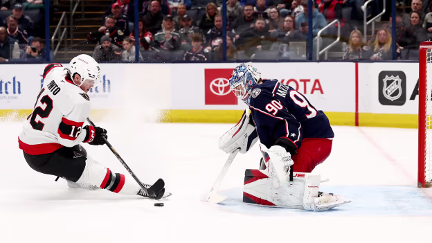 Merzlikins' remarkable save