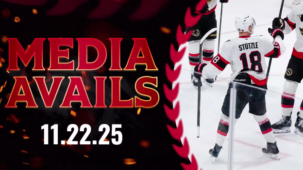 Tim Stützle Postgame Media vs SJS