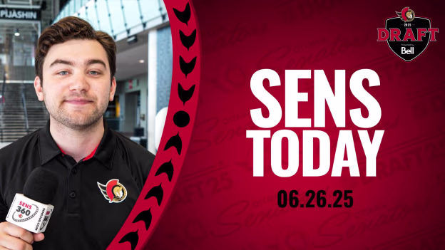 Sens Today: Another Day Closer to the NHL Draft