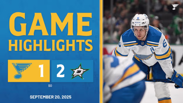 Highlights: DAL 2, STL 1 (SO)
