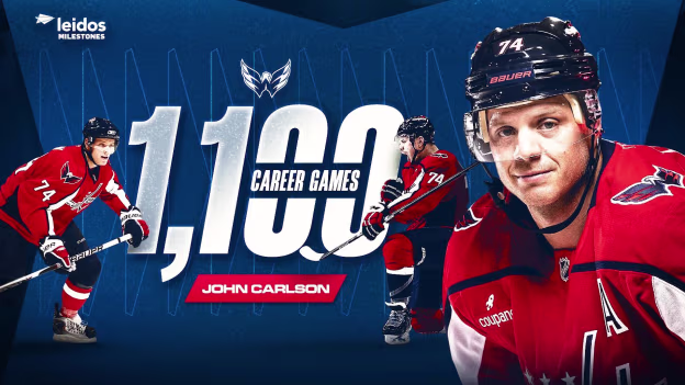 John Carlson 1,100 Games Tribute