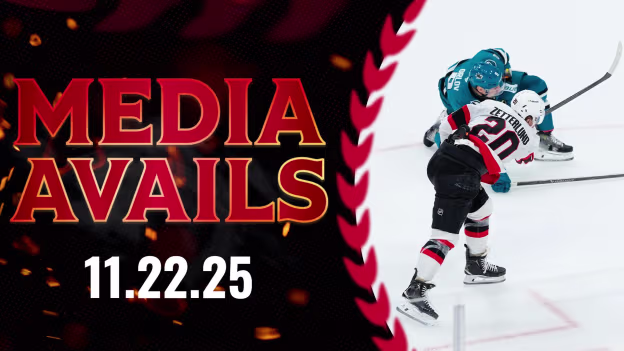 Fabian Zetterlund Postgame Media vs SJS