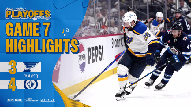Highlights: WPG 4, STL 3 (2OT)