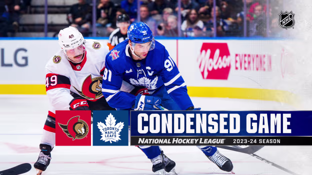 Condensed Game: OTT @ TOR 11.8.23