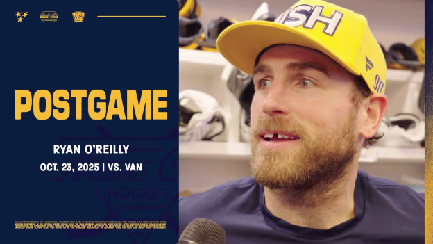 Postgame: Ryan O’Reilly