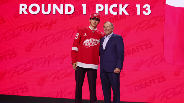 Bear drafted No. 13 by Red Wings