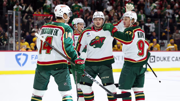 Kaprizov breaks the ice with PPG