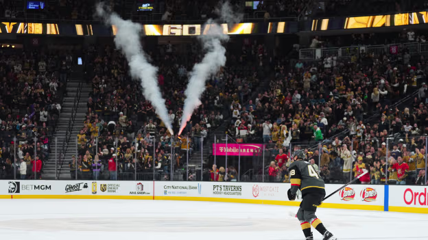 Hertl puts the Golden Knights on the board