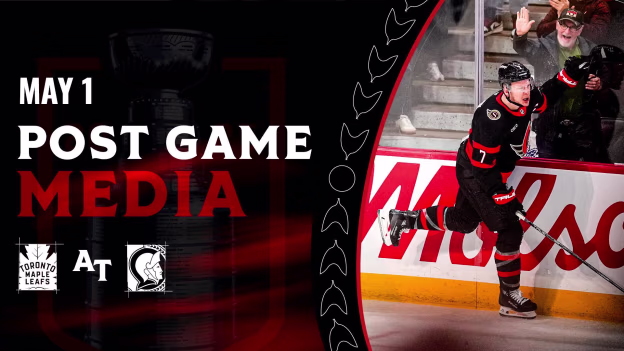 Brady Tkachuk Postgame Media vs TOR