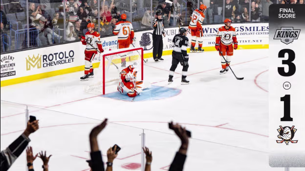 HIGHLIGHTS - Kings 3, Ducks 1