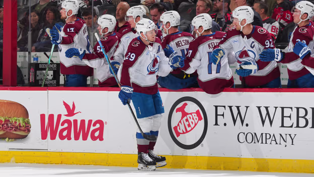 MacKinnon cleans up in front