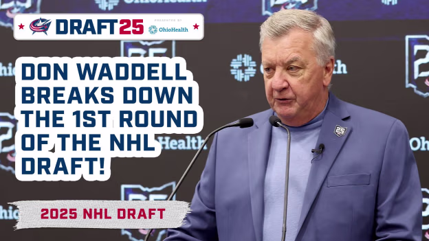 GM Don Waddell Speaks After the 1st Round of the Draft