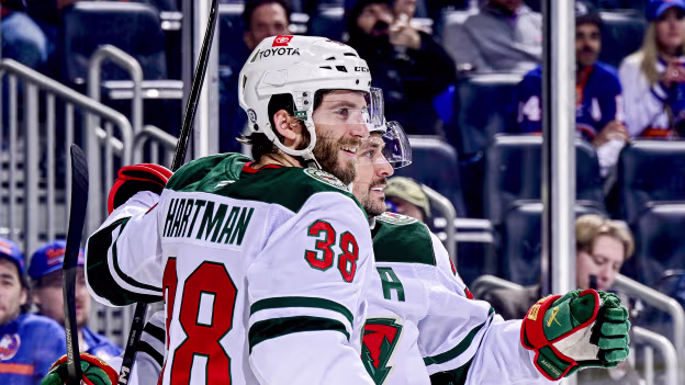 Zuccarello banks in game opener