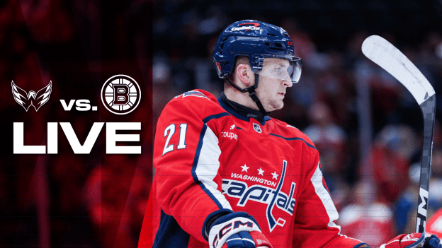LIVE: Capitals vs. Bruins