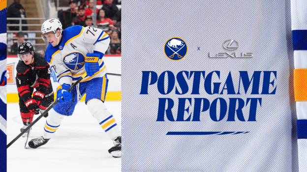 Sabres can’t solve Bussi in 2-1 loss to Hurricanes