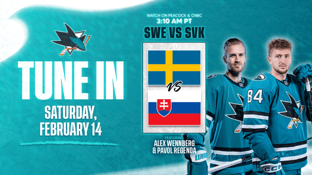 Tune In: Sharks at the Olympics 2/14