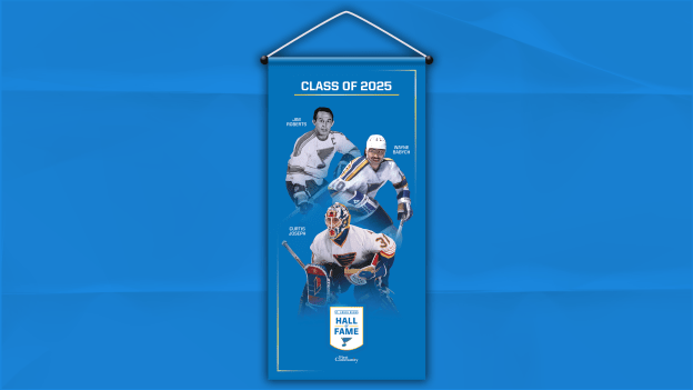 Blues Hall of Fame Class of 2025 Banner