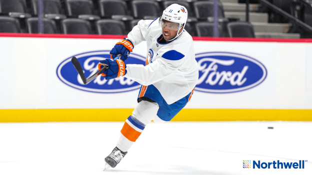 PHOTOS: Islanders Morning Skate Oct. 14 at Colorado