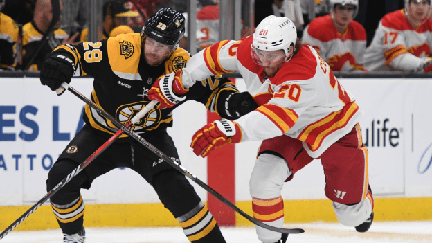 Flames Drop 4-3 Overtime Decision To Bruins