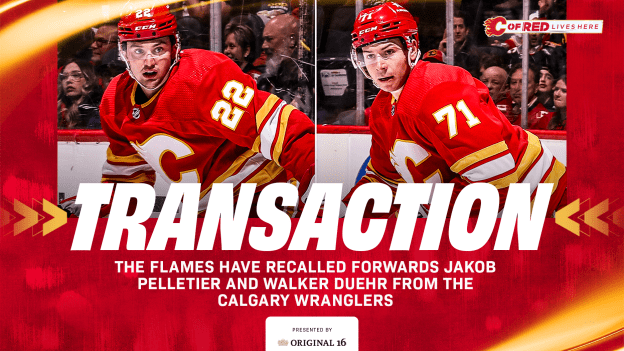 Flames Recall Pelletier And Duehr