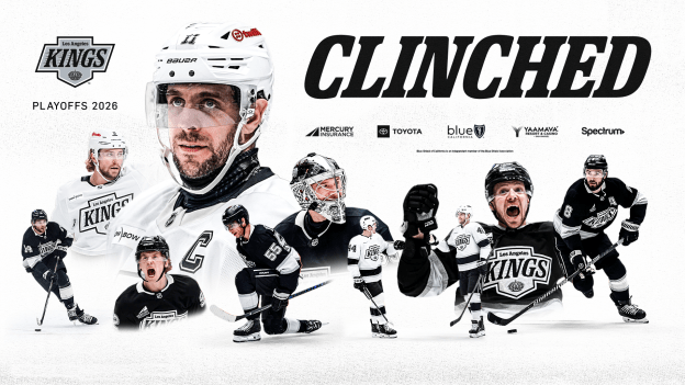 LA Kings Clinch 2026 Stanley Cup Playoff Berth To Mark Fifth Consecutive Postseason Appearance