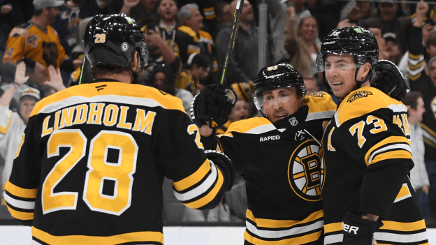 Marchand Scores Late in OT as Bruins Recover to Defeat Flames