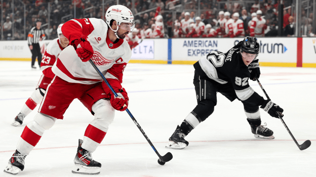 RECAP: Red Wings finish back-to-back set with 4-1 loss to Kings