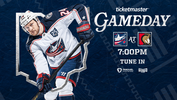PREVIEW: Coming off a comeback win, Blue Jackets head to Ottawa