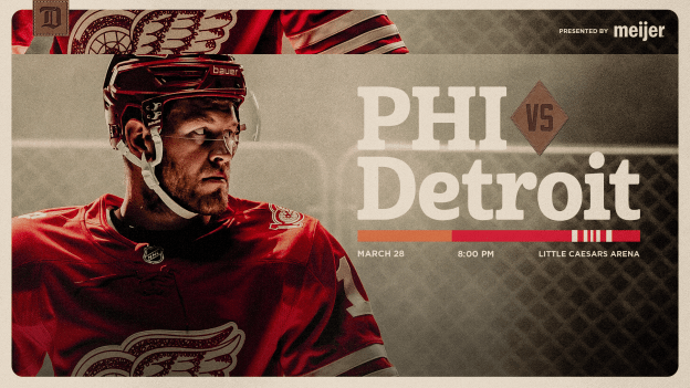 Gameday: Flyers vs. Red Wings