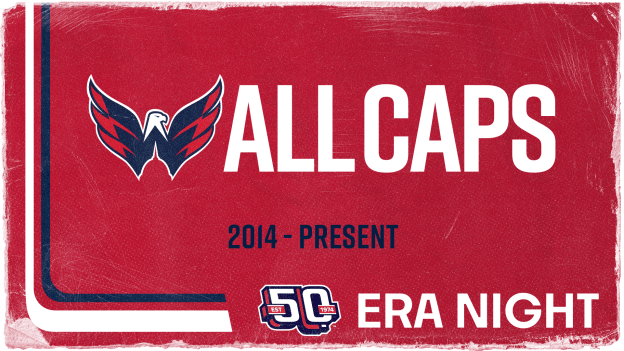 50th Anniversary Era Night - "ALL CAPS and the Stanley Cup Era"