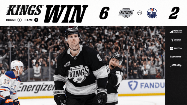 4/23 Game 2 Final - Kings 6, Oilers 2