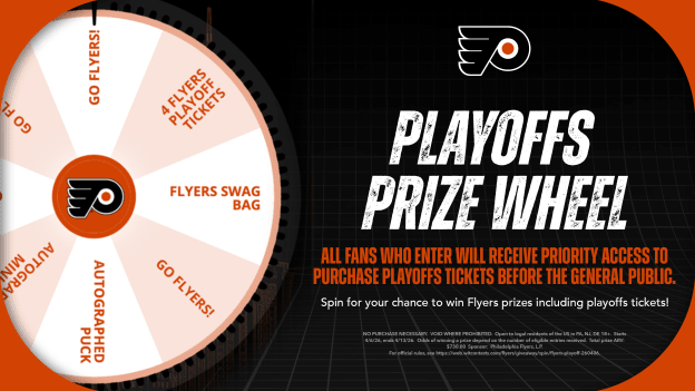 Playoff Prize Wheel - Enter to Win!