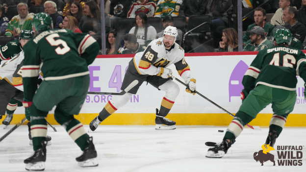 Vegas Falls, 3-2, in Overtime to Minnesota