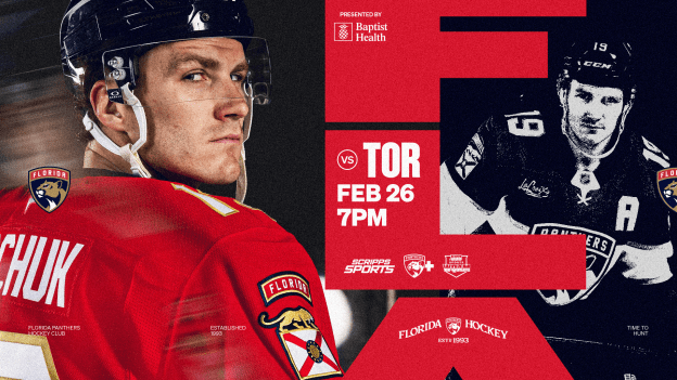 GAMEDAY: Panthers vs. Maple Leafs