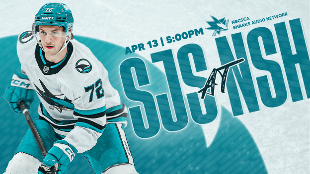 San Jose Sharks at Nashville Predators